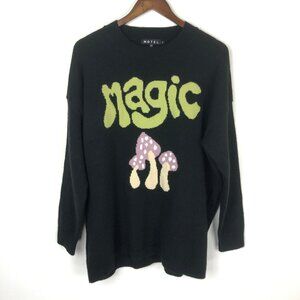 MOTEL Brand MAGIC Sweater Mushrooms Fairycore Women's Size S Very Oversized